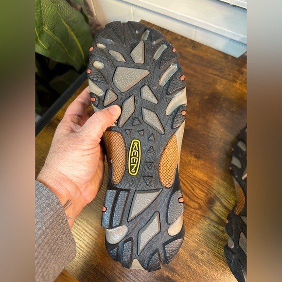 Keen Men’s Lansing Utility Steel Toe Low Hiker Shoe Size 13D - Picture 12 of 14